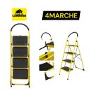 ESCABEAU 4 MARCHE BLEU LAMBOSS