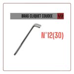 BRAS CLIQUET COUDEE 1/2 N°12 (30)