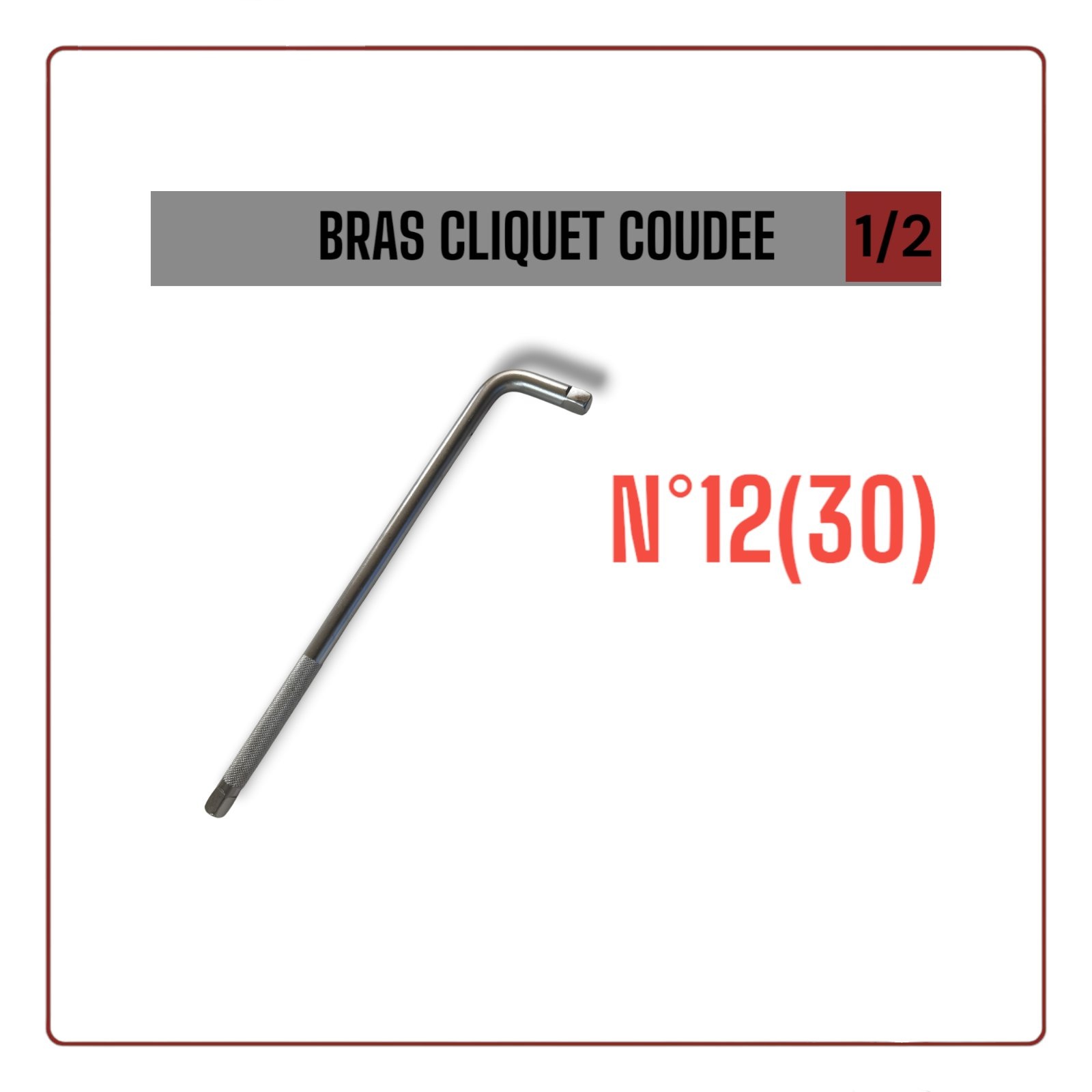Photo00028042 BRAS CLIQUET COUDEE 1/2 N°12 (30) – Image 1