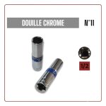 DOUILLE CHROME 1/2 N 11