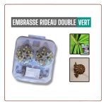 EMBRASSE RIDEAU DOUBLE VERT