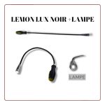 LEMON MECANIQUE NOIR LUX + LAMPE
