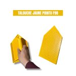 TALOUCHE POINTU CARRE JAUNE F 98