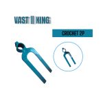 CROCHET 2D BLEU VAST KING