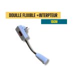 DOUILLE FLEX +INT CARRE 15CM