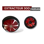 EXTRACTEUR 300 NOIR ROUGE FABSAN