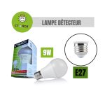 LAMPE 9W DETECTEUR TORCHE