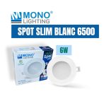 SPOT SLIM BLANC 6W 6500 MONO