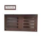 GRILLE DAERATION MARRON PLAST