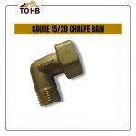 COUDE 15/20 CHAUFFE BAIN BRANZE
