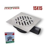 SIPHON 15*15 INOX COUDER ITALYVIEIR – Image 2