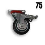 ROUE 75 NOIR FREIN