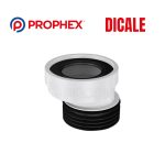 CONNECTEUR WC DECALE MAZARO PROPHEX 701006