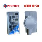 SIPHON ZIAMA PLAST GRIS COUDE 10*20 PRO 501
