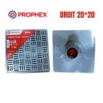 SIPHON ZIAMA PLAST GRIS DROIT 50/80 20*20-553