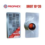 CANIVEAU PLAST GRIS DROIT S50/80MM 10*20 PRO-551