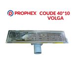 CANIVEAU INOX  VOLGA 10*40 COUDE PRO-302
