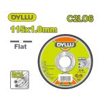 DISQUE 115 INOX C2L06 DYLLU