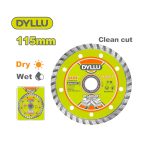DISQUE 115 DIAMANT SEGM 1K02 DYLLU