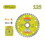 DISQUE 125 DIAMANT TURB 3K03 DYLLU