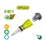 TOURNEVIS CLIQUET 8 PCS 608 DYLLU