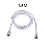 FLEXIBLE DOUCHETTE BLANC CHROME 1.5M