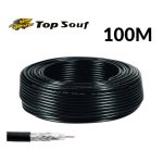 CABLE TV 100M NOIR TOP SOUF
