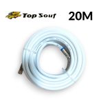 CABLE TV 20M BLANC TOP SOUF