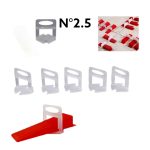 CHEVILLE FAIENCE BLANC N2.5