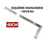 EQUERRE MENUISERIE 40 NIVEAU