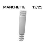 MANCHETTE 1/F 15/21 BLANC