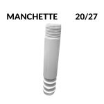 MANCHETTE 1/F 20/27 BLANC