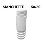 MANCHETTE 1/F 50/60 BLANC