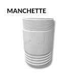 MANCHETTE 1/F 102/114 BLANC