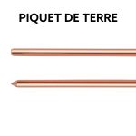 PIQUET DE TERRE N 14/1.2