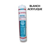 SILICONE MADINA BLANCH ACRYLIQUE