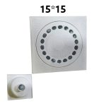 SIPHON DE COUR ALLUM 15*15 BLANC F100