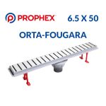 CANIVEAU ORTA-FOUGARA BRILLANT DROIT 6.5*50 PRO112