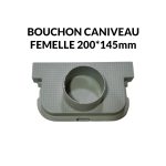 BOUCHON CANIVEAU 200*145MM FEM