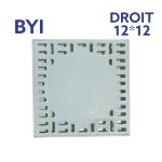 SIPHON PLAST 12*12 DROIT BYI