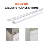 BAGUETTE FAIENCE  CHROME BEETRO