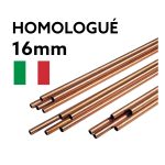 BARRE CUIVRE 16 ITALY HOMOLOGUIE