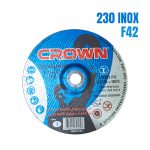 DISQUE 230 INOX  DISPRESSED F42 CROWN