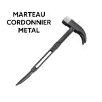MARTEAU CORDONIE METAL NOIR