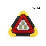 TRIANGLE SECURITE LED BLANC 12-24