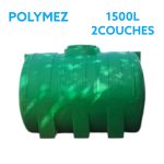 CITERNE 1500L H 2 COUCHES  POLYMEZ