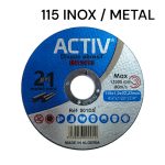DISQUE 115 INOX ACTIV