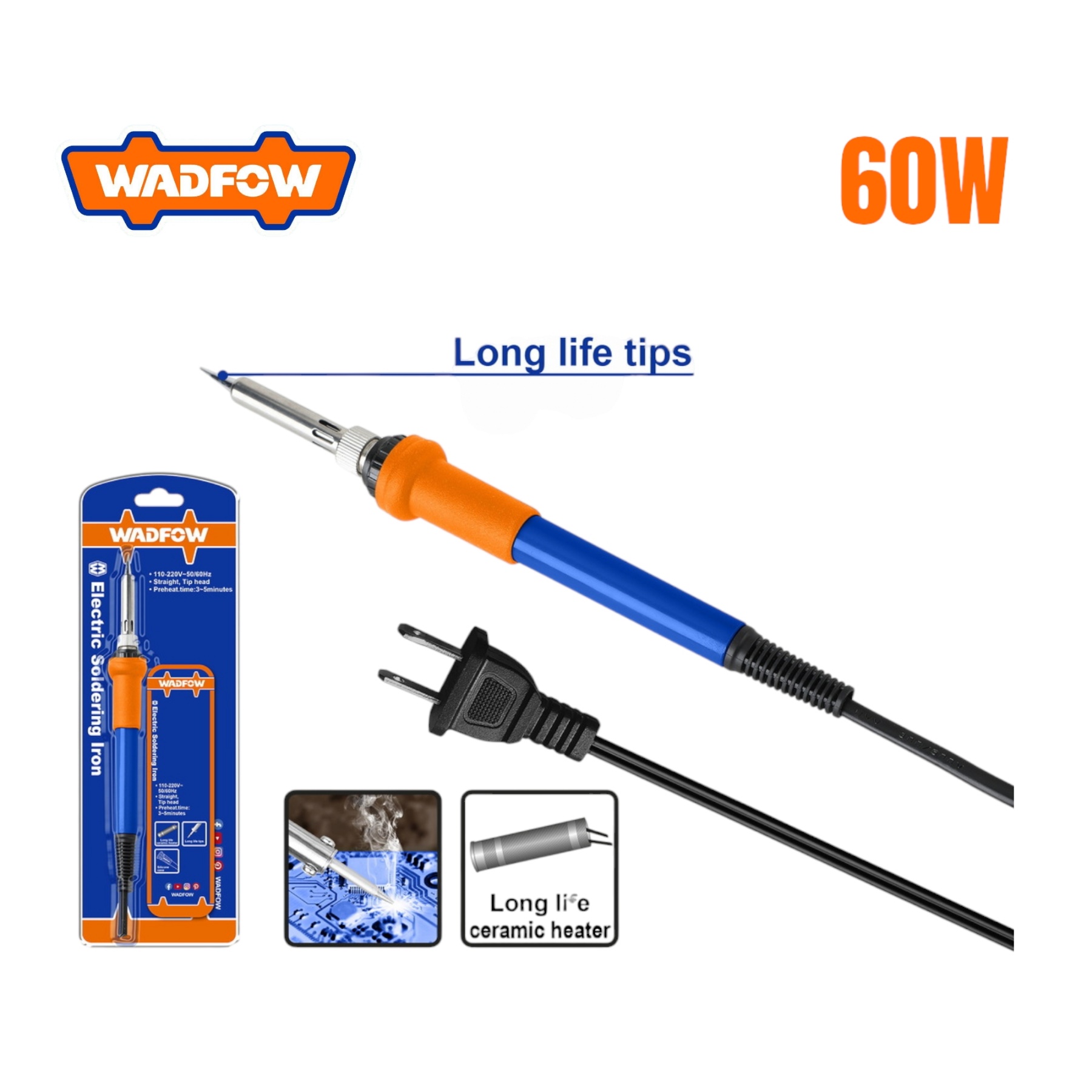 Photo00029850 FER A SOUDER ELECTRIQUE 60W WEL3606 WADFO – Image 1