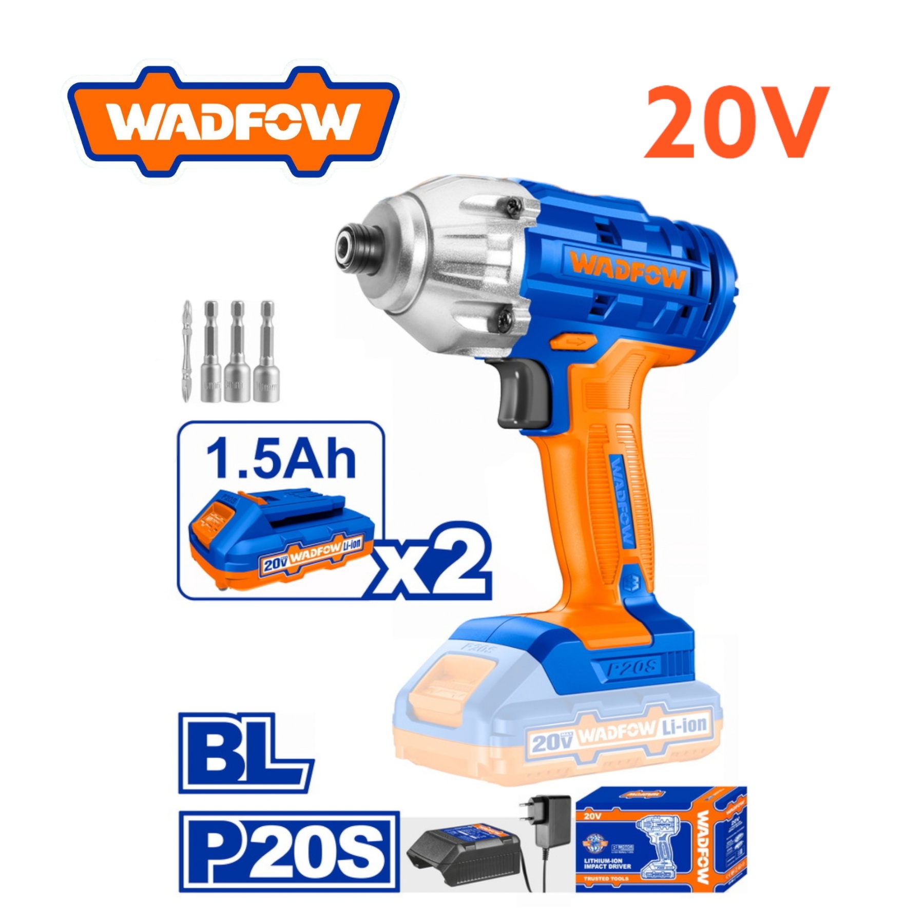 Photo00029871 VISSEUSE 20V 170 NM 2B 1.5A+CH WCD2512 WADFO – Image 1