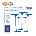 JEU 8 PCS TORNEVIS HEXAGONAL WHK2481 WADFOW